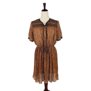 Copy - VINTAGE Ark Reworks Pleated Skirt Dress